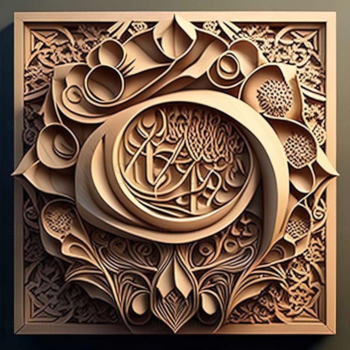 3D модель Ислам (STL)